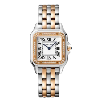 Cartier Panthère Two Tone White Dial 31 mm