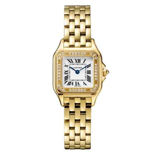 Cartier Panthère Full Gold White Dial 31 mm