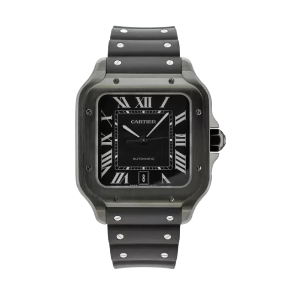 Cartier Santos Large Black Dial