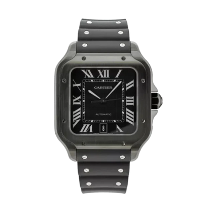 Cartier Santos Large Black Dial