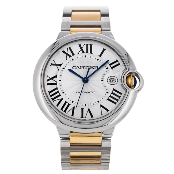 Cartier Ballon Bleu bronze, White Dial 36 mm