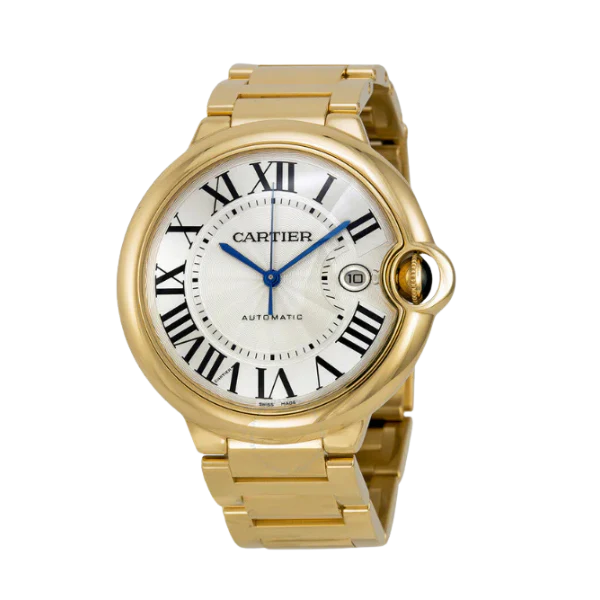 Cartier Ballon Bleu Gold, White Dial 36 mm