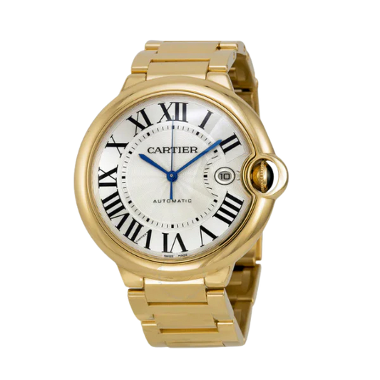 Cartier Ballon Bleu Gold, White Dial 36 mm