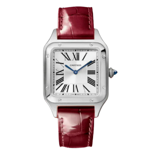 CARTIER SANTOS BORDEAUX SMALL MODEL