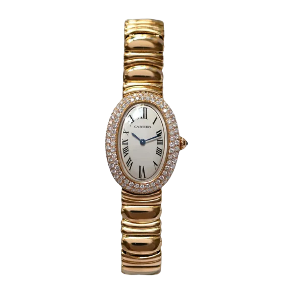 Cartier Baignoire Yellow Gold Watch