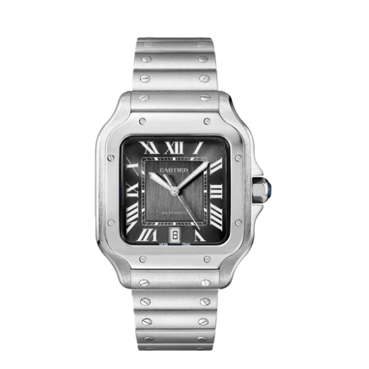 Cartier Santos WSSA0037 Black Background