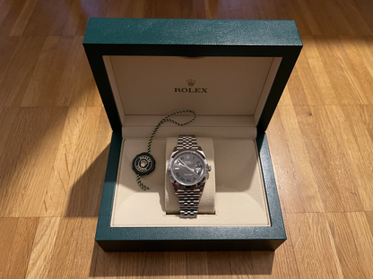 Rolex Datejust 41 Wimbledon Dial Oystersteel Jubilee