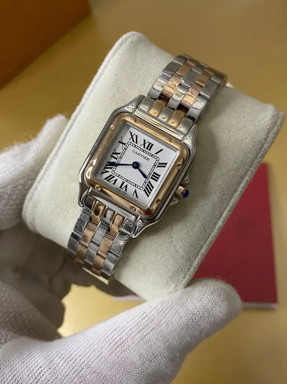 Cartier Panthère Two Tone White Dial 31 mm