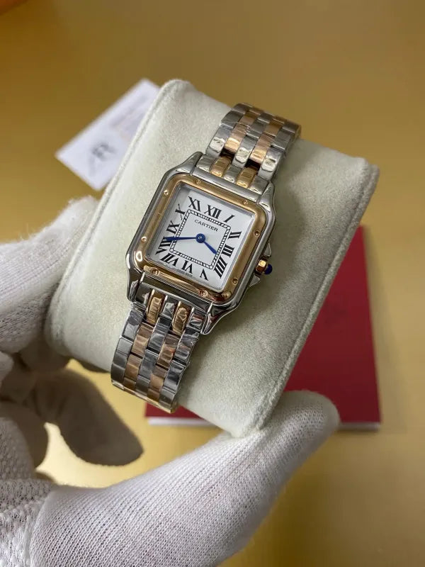 Cartier Panthère Two Tone White Dial 31 mm