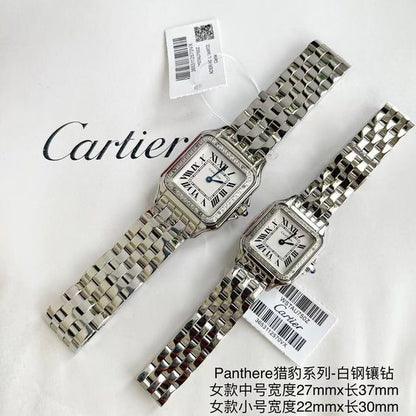 Cartier Silver Diamond For Women