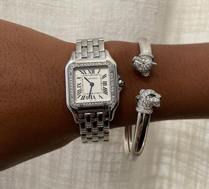 Cartier Silver Diamond For Women