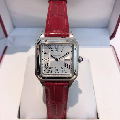 CARTIER SANTOS BORDEAUX SMALL MODEL