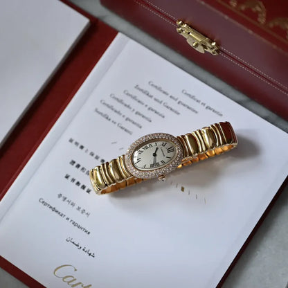 Cartier Baignoire Yellow Gold Watch