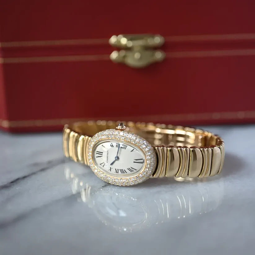 Cartier Baignoire Yellow Gold Watch