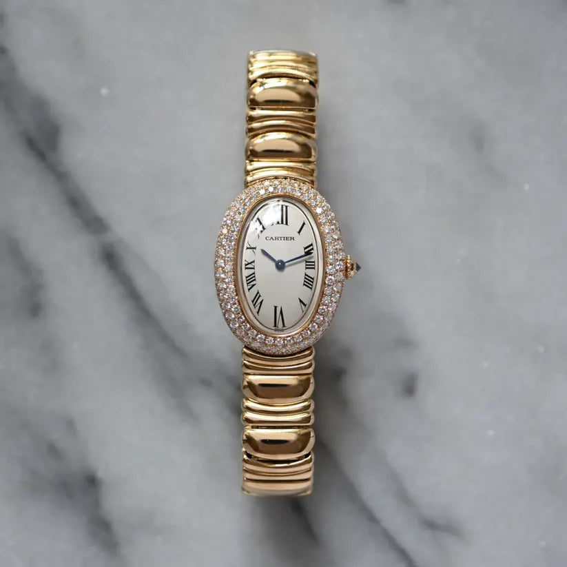 Cartier Baignoire Yellow Gold Watch